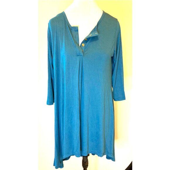Nagoo teal blue tunic - Picture 1 of 4